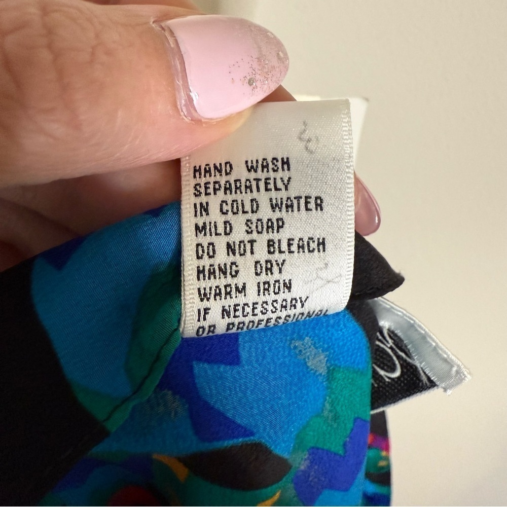 NWT Dead-stock Pia Rucci Silk Pencil Skirt Size 1X - Picture 4 of 7